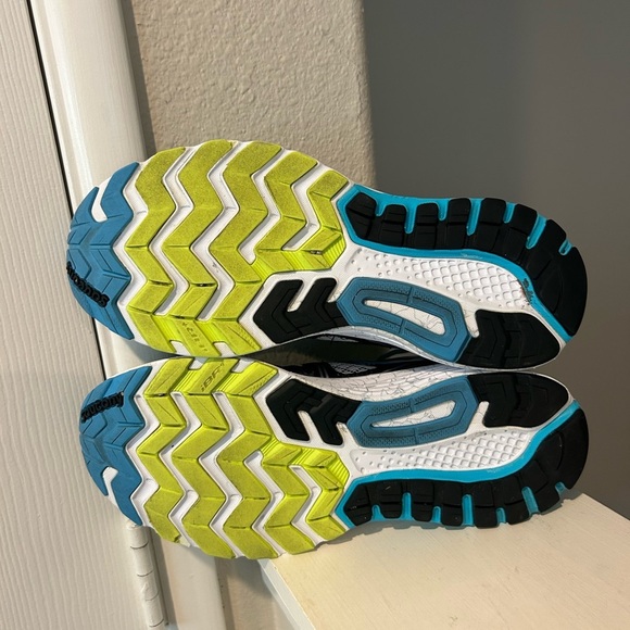 Women's Saucony Guide 9 S10295-1 Gray Blue Neon Running Shoes Sneakers Size 9.5 - Picture 8 of 9